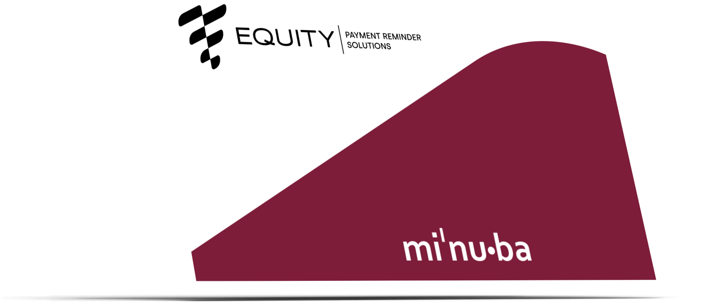 Kombination af Minubas og Equitys logo