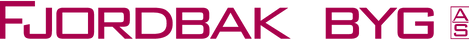 Logo tilhørende Minubas kunde, Fjordbak Byg